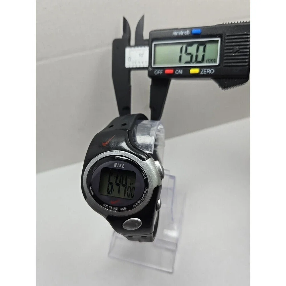 Vintage Rare Nike Triax 120 Lap Digital Running Watch 100M New Battery